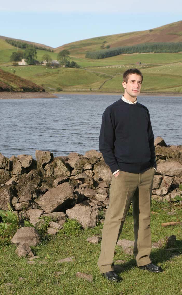 Clan Luxury Scottish Cashmere Sweater Crew Neck