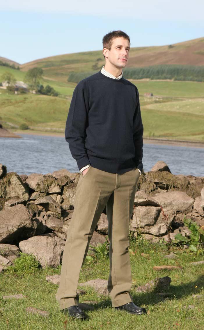 Clan Luxury Scottish Cashmere Sweater Crew Neck