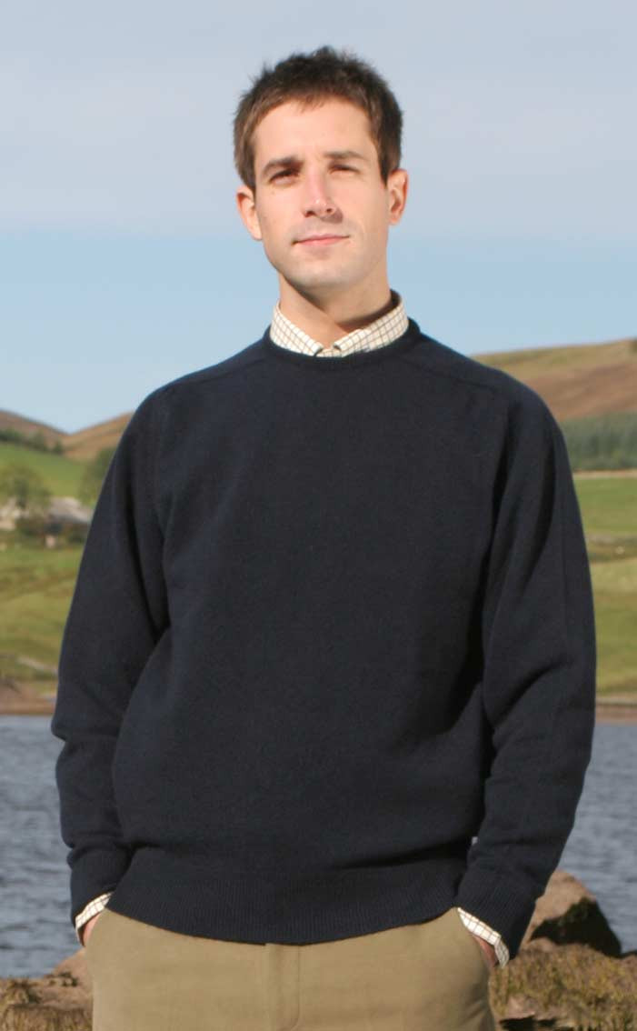 clan Luxury Scottish Cashmere Sweater Crew Neck