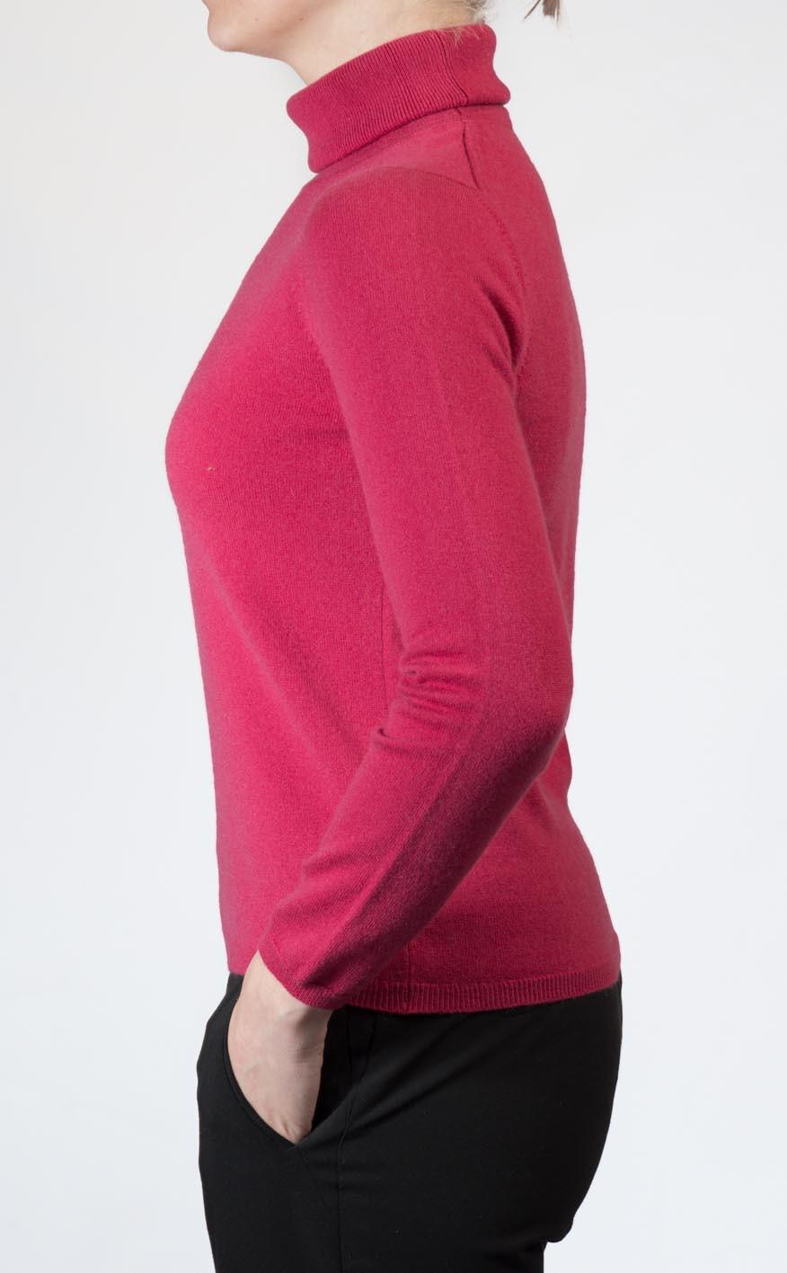 Clan Luxury Scottish Cashmere Sweater Roll Neck