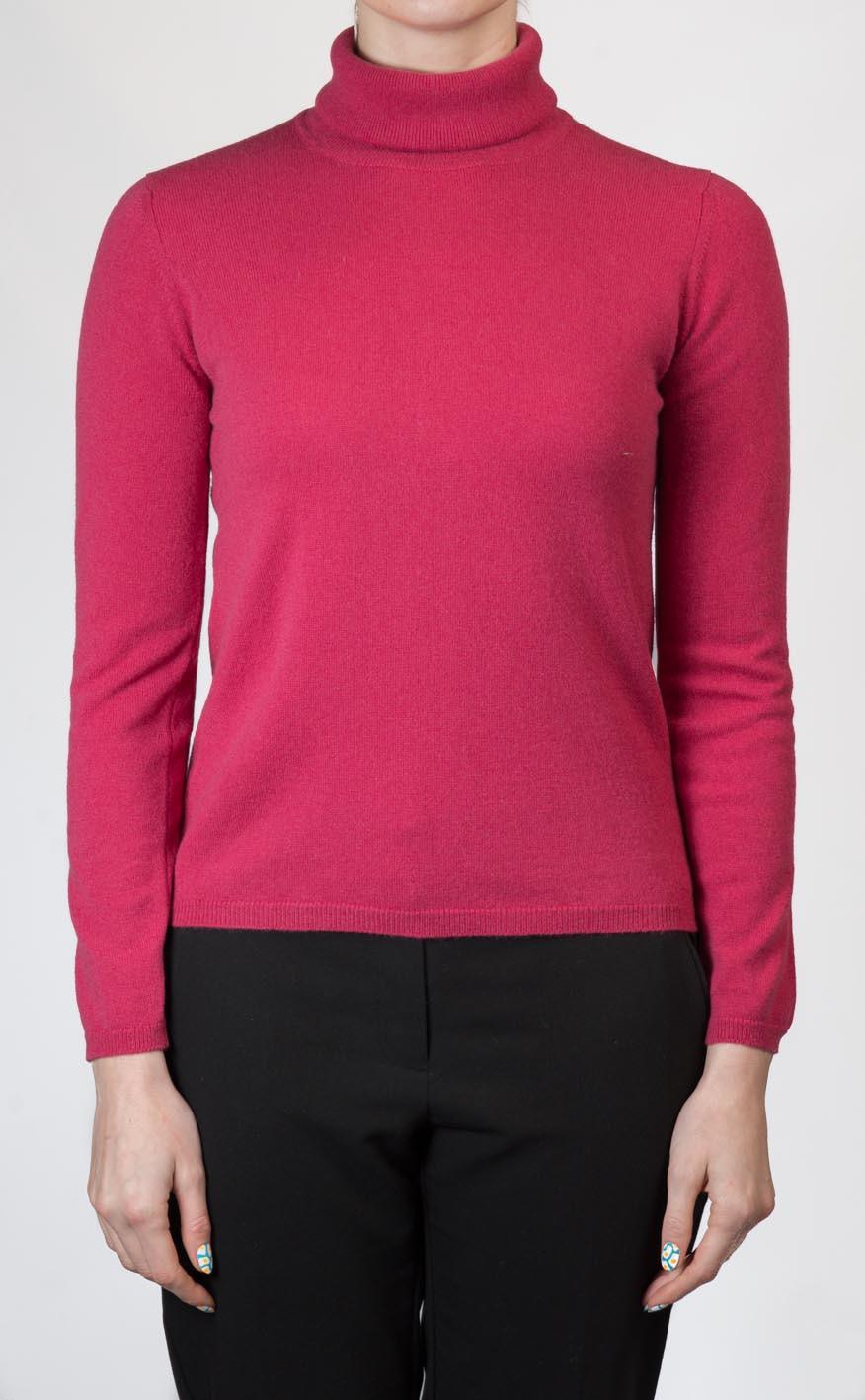 Clan Luxury Scottish Cashmere Sweater Roll Neck