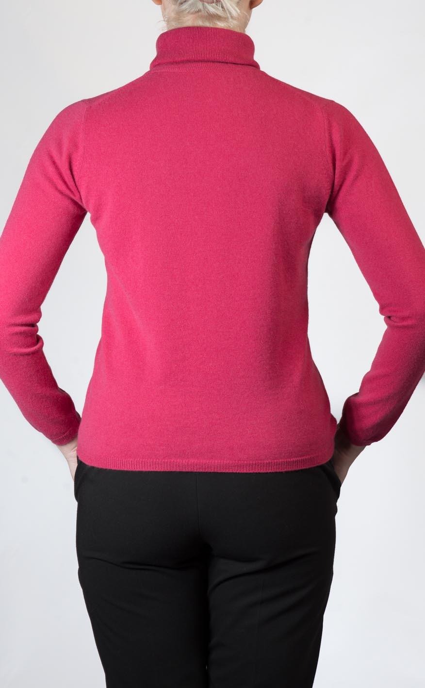 Clan Luxury Scottish Cashmere Sweater Roll Neck