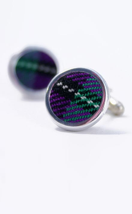 clan Luxury Tartan Cufflinks