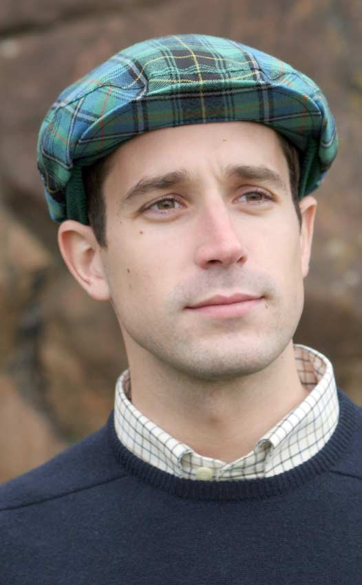 clan Luxury Tartan Flat Cap
