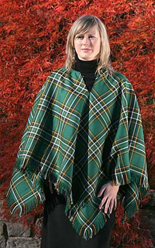 Clan Luxury Tartan Poncho