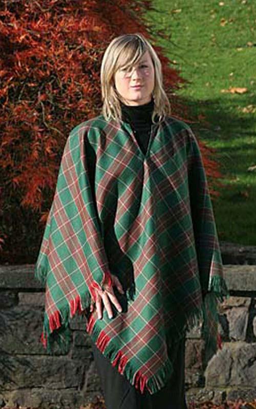 Clan Luxury Tartan Poncho
