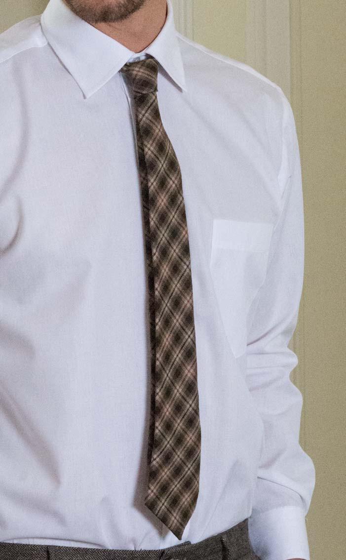 Clan Luxury Tartan Skinny Tie