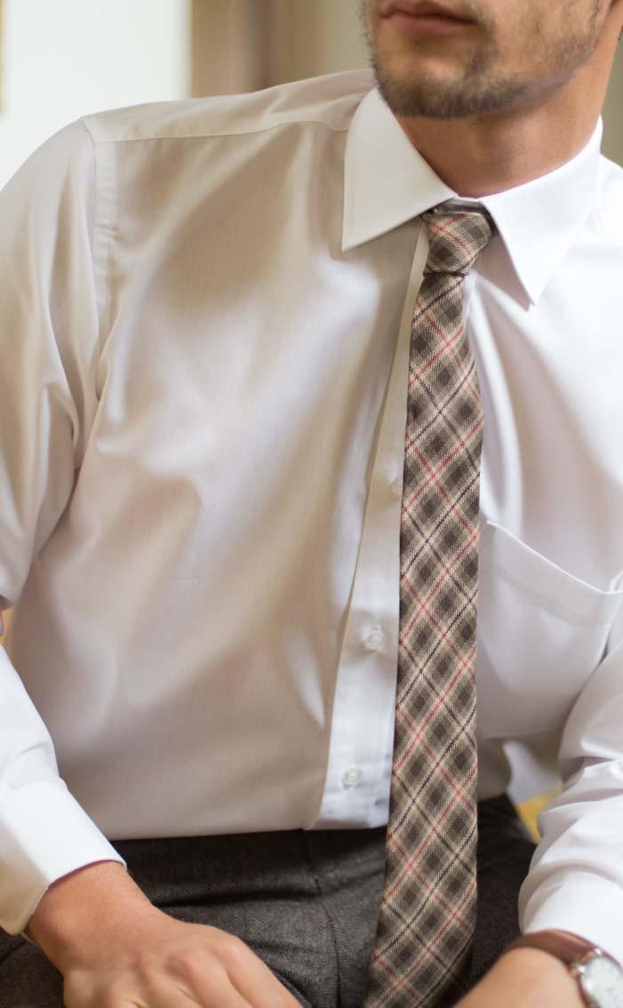 clan Luxury Tartan Skinny Tie