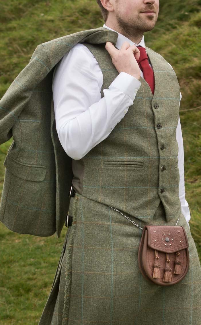 Clan Made To Measure Wallace Tweed Jacket And Vest