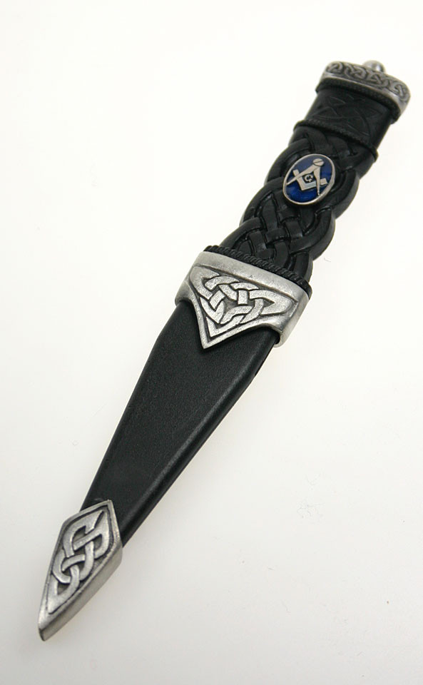 clan Masonic Dress Sgian Dubh