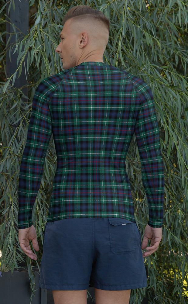 Clan Mens Tartan Rash Guard