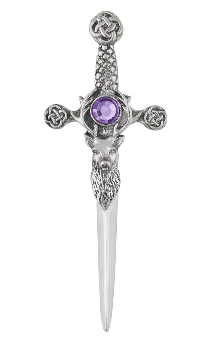 clan Monarch of the Glen Kilt Pin