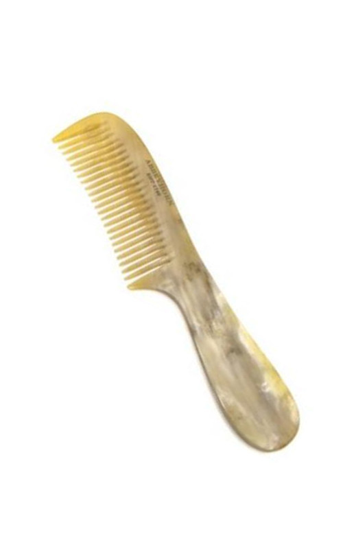 clan Oxhorn Broad Tooth Dress Comb With Handle