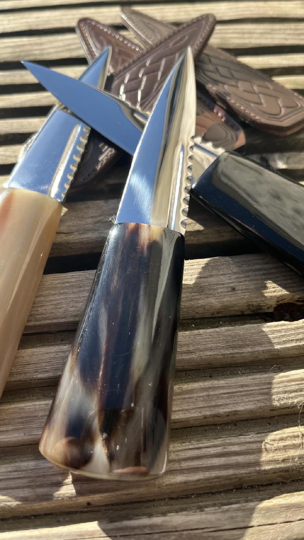 Clan Oxhorn Handle Sgian Dubh