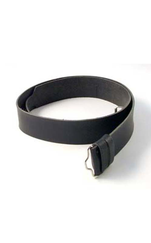 clan Plain Black Trews Belt