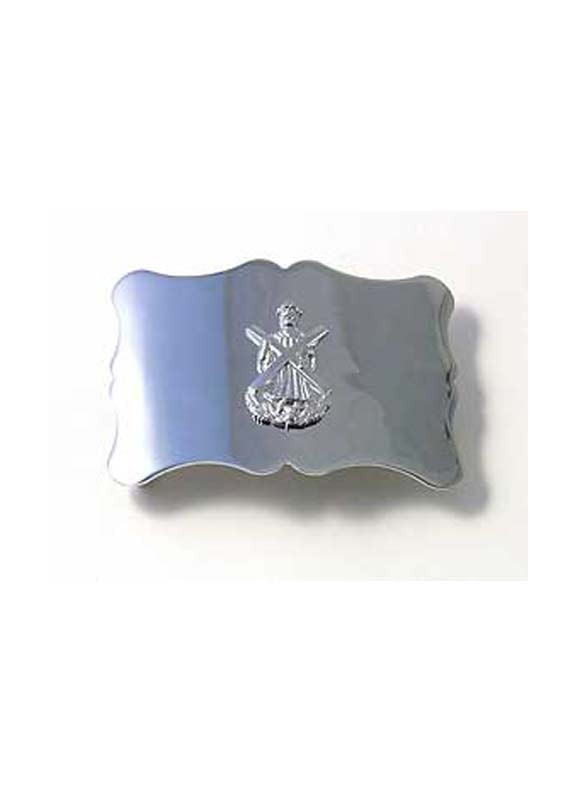clan Plain St Andrews Cross Belt Buckle