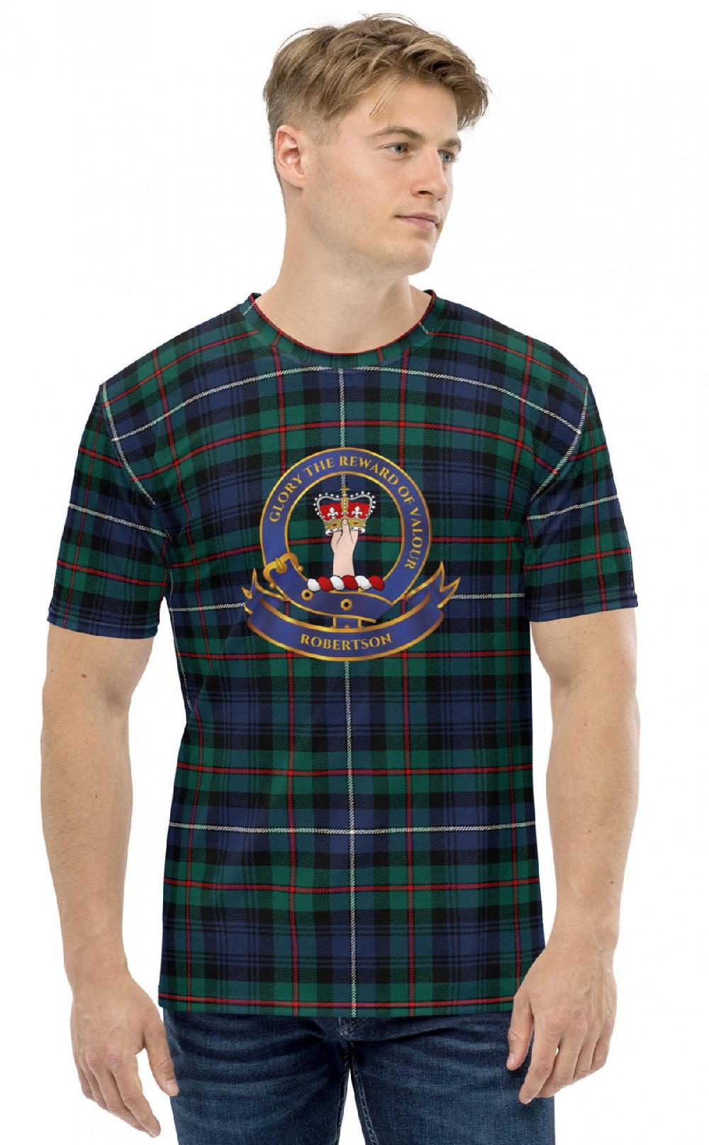 clan Premium Clan Crest Men's Crew Neck T‑shirt