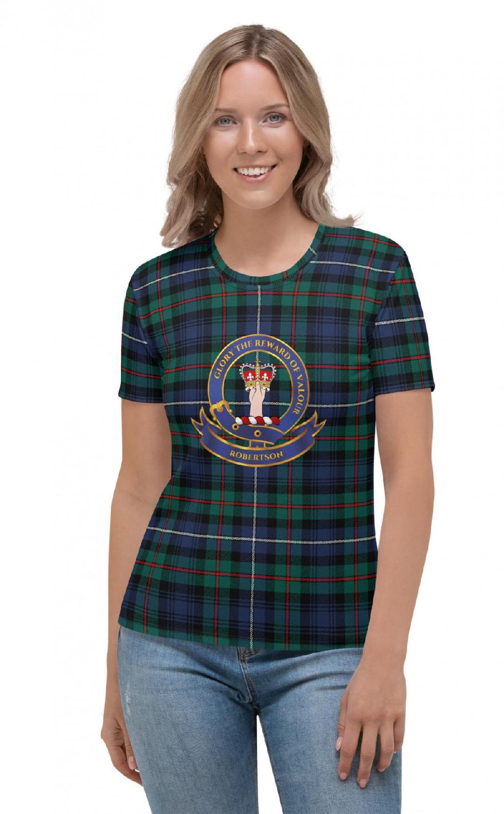 Clan Premium Clan Crest Women's Crew Neck T‑shirt