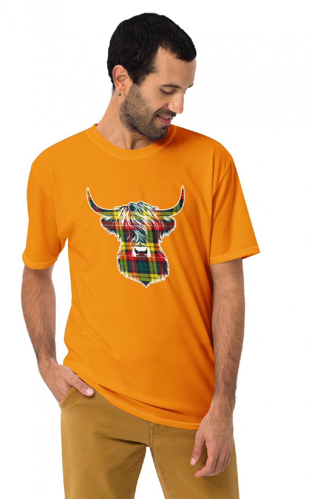 clan Premium Tartan Design Men's Crew Neck T‑shirt
