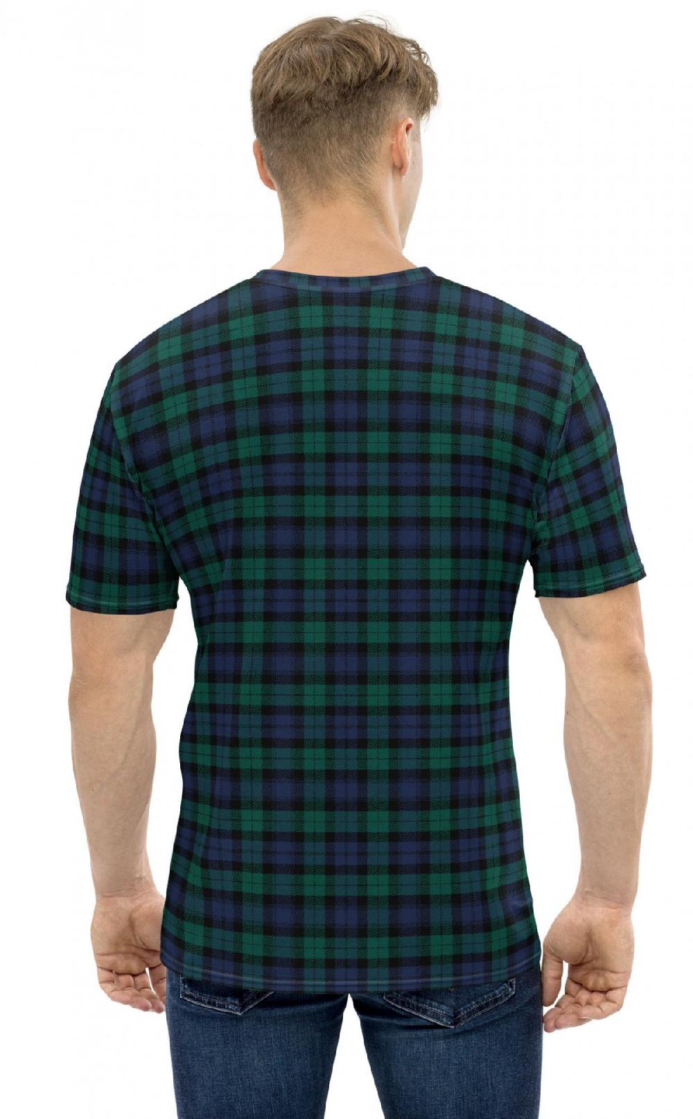 Clan Premium Tartan Men's Crew Neck T‑shirt