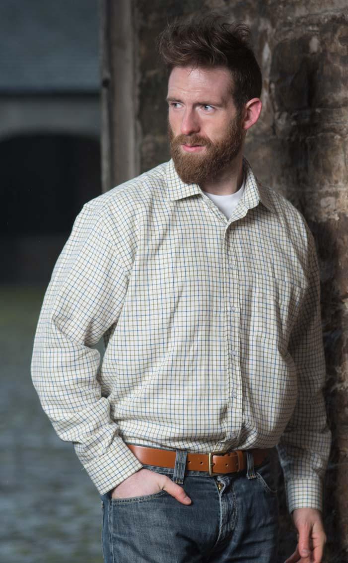 Clan Pure Cotton Tattersall Check Shirt