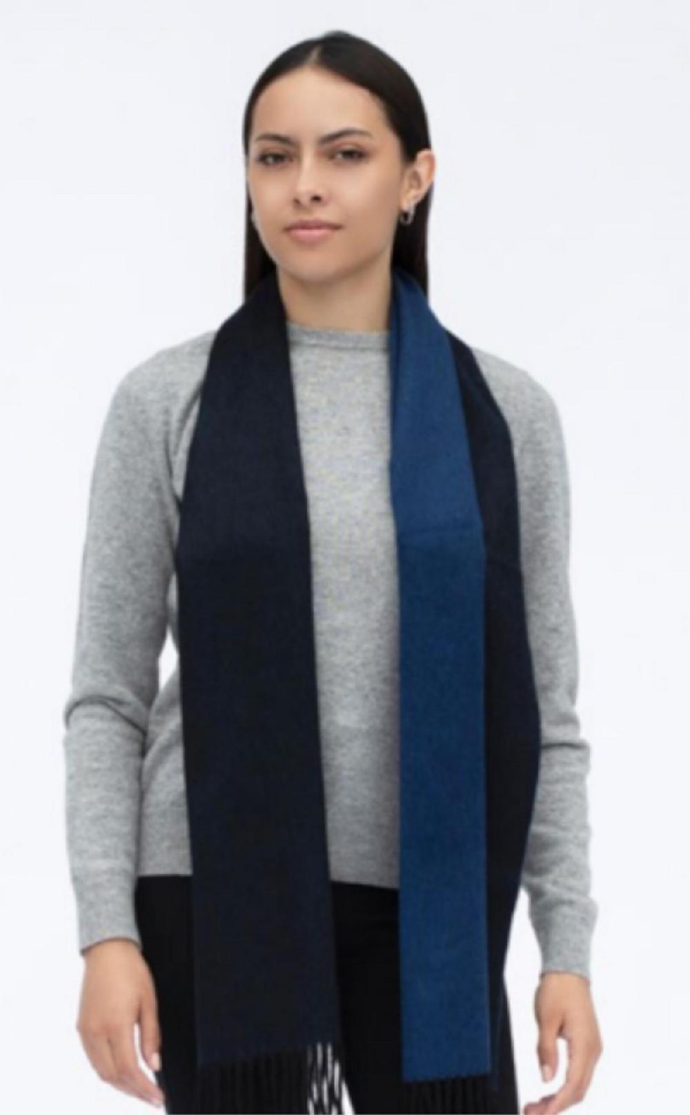 Clan Reversible Cashmere Scarf