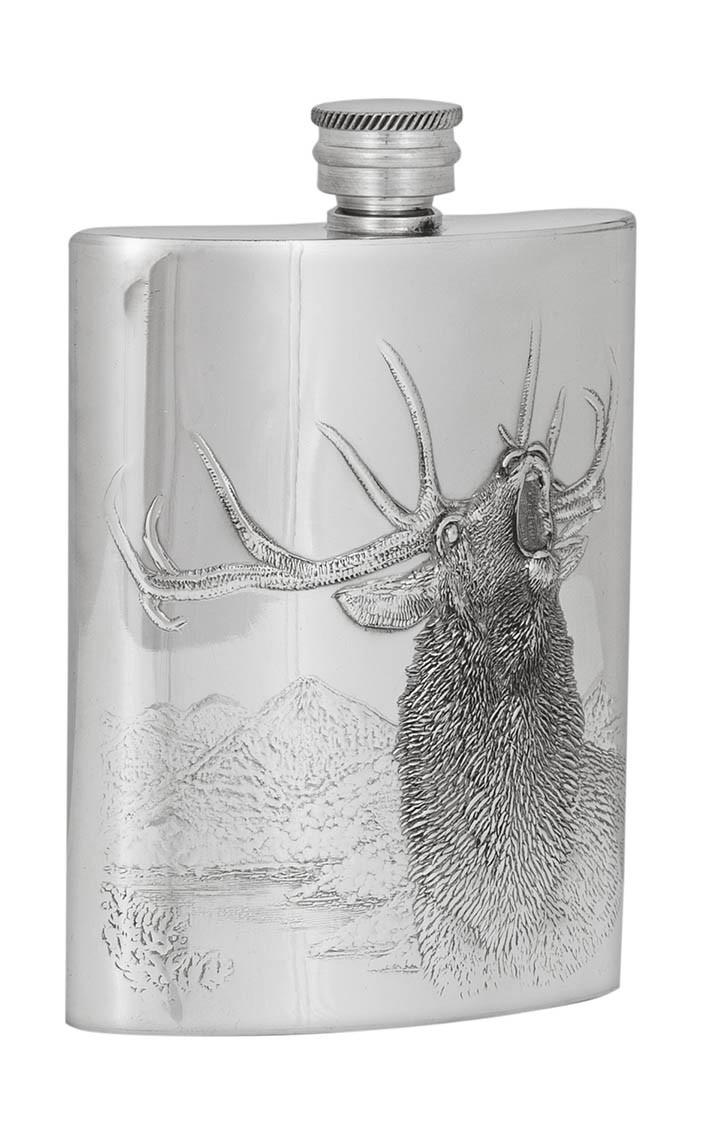 clan Roaring Stag 6oz Flask