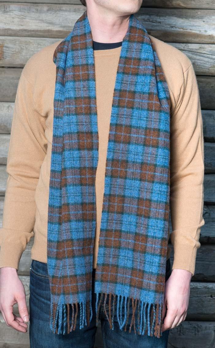 Clan Rob Roy Tartan Soft Wool Scarf