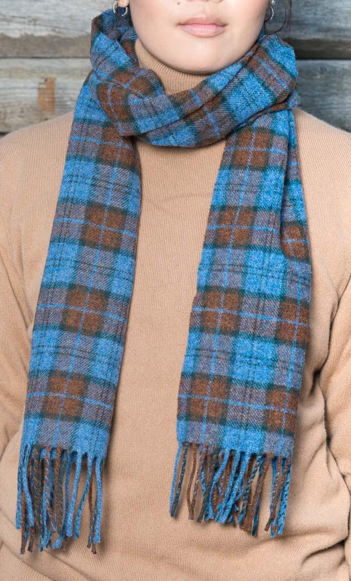 Clan Rob Roy Tartan Soft Wool Scarf
