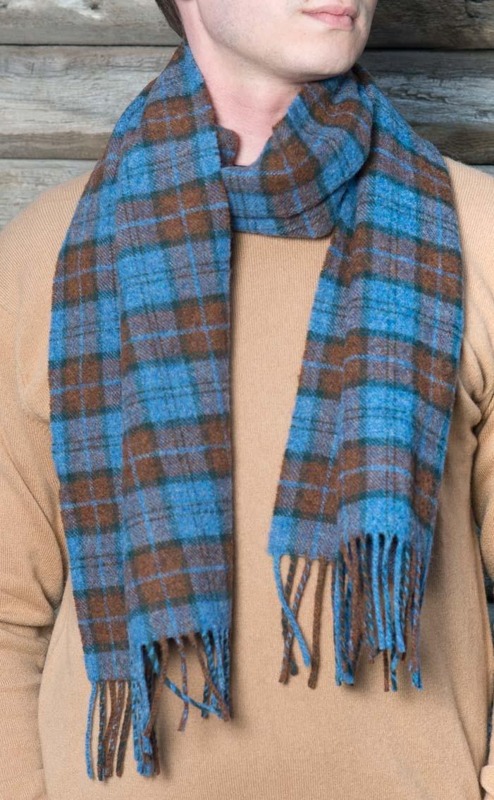 clan Rob Roy Tartan Soft Wool Scarf