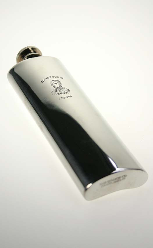 clan Robert Burns Purse Flask