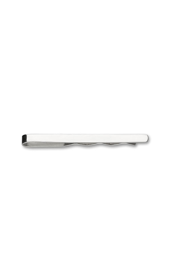 clan Runic Silver Narrow Tie Slide ‑ TS1