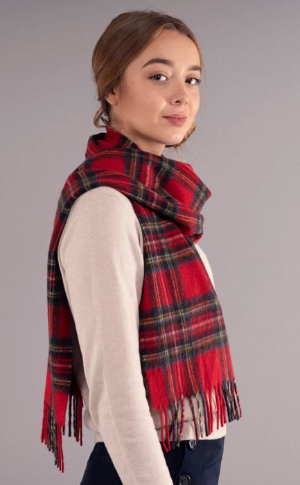 clan Scottish Tartan Cashmere Scarf