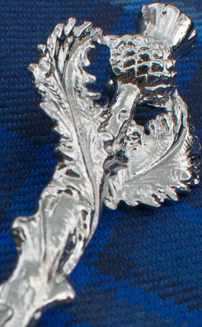 Clan Scottish Thistle Kilt Pin