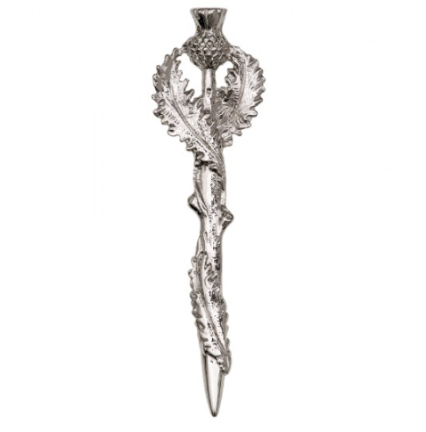 clan Scottish Thistle Kilt Pin