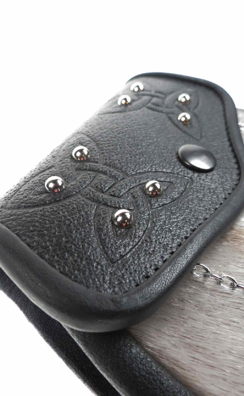 Clan Semi Dress Sporran With Studs