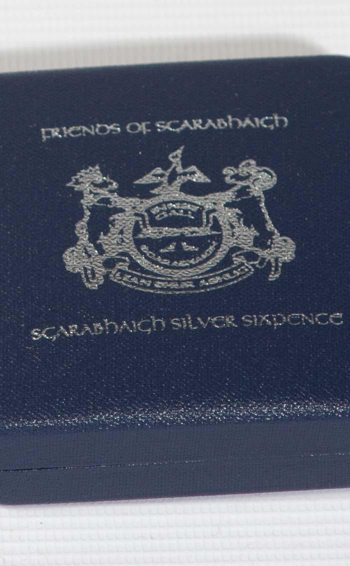 clan Sgarabhaigh Silver Sixpence