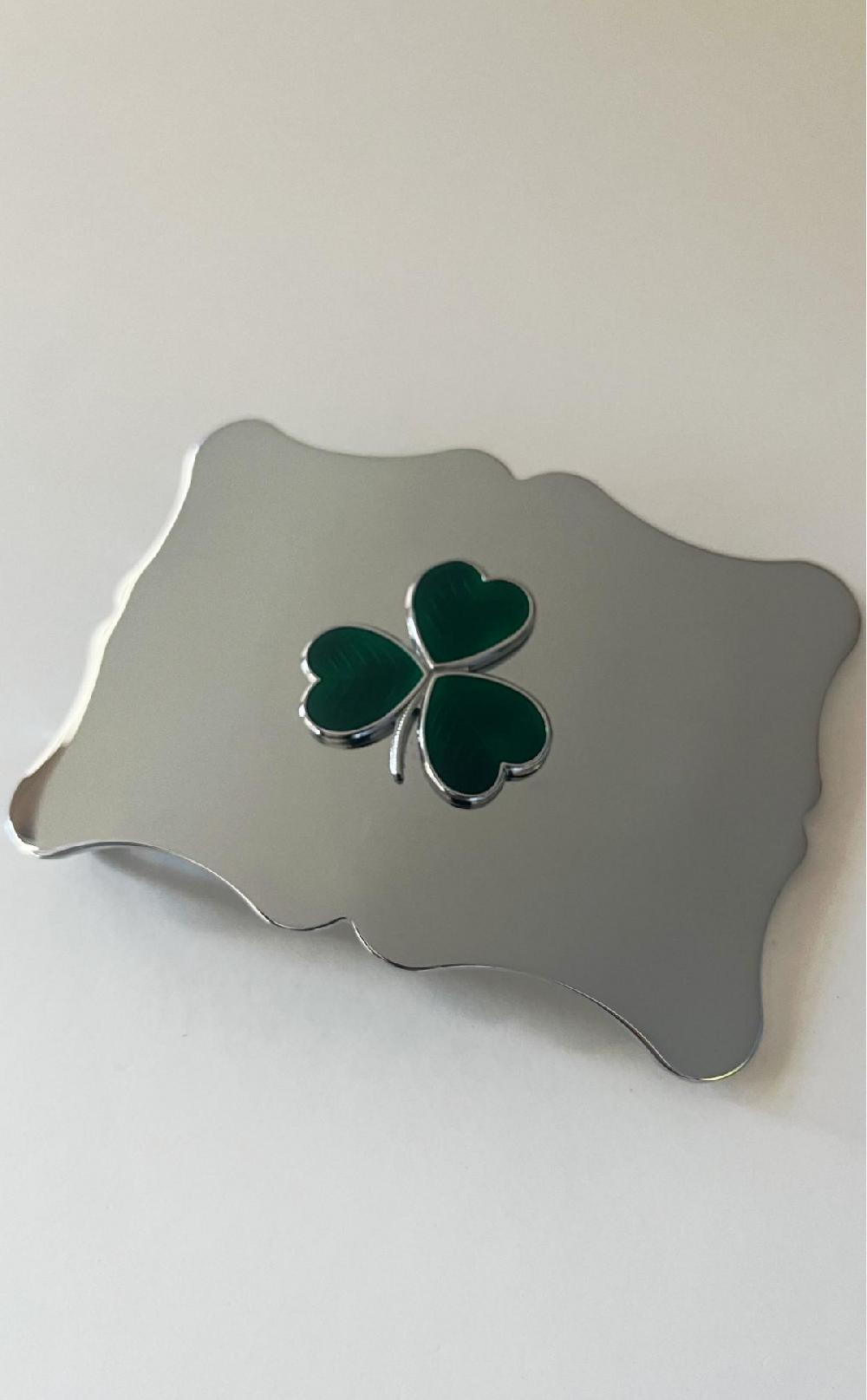 Clan Shamrock Belt Buckle