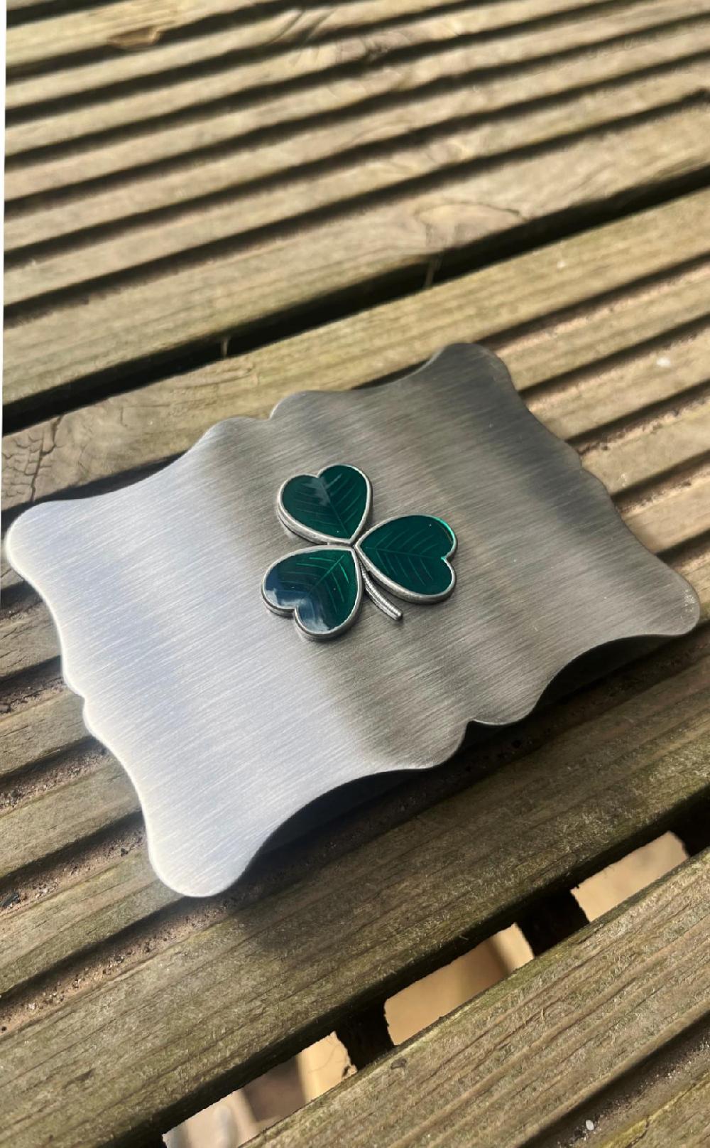 Clan Shamrock Belt Buckle