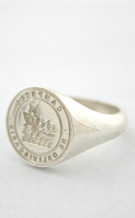 clan Small Clan Crest Reverse Seal Ring