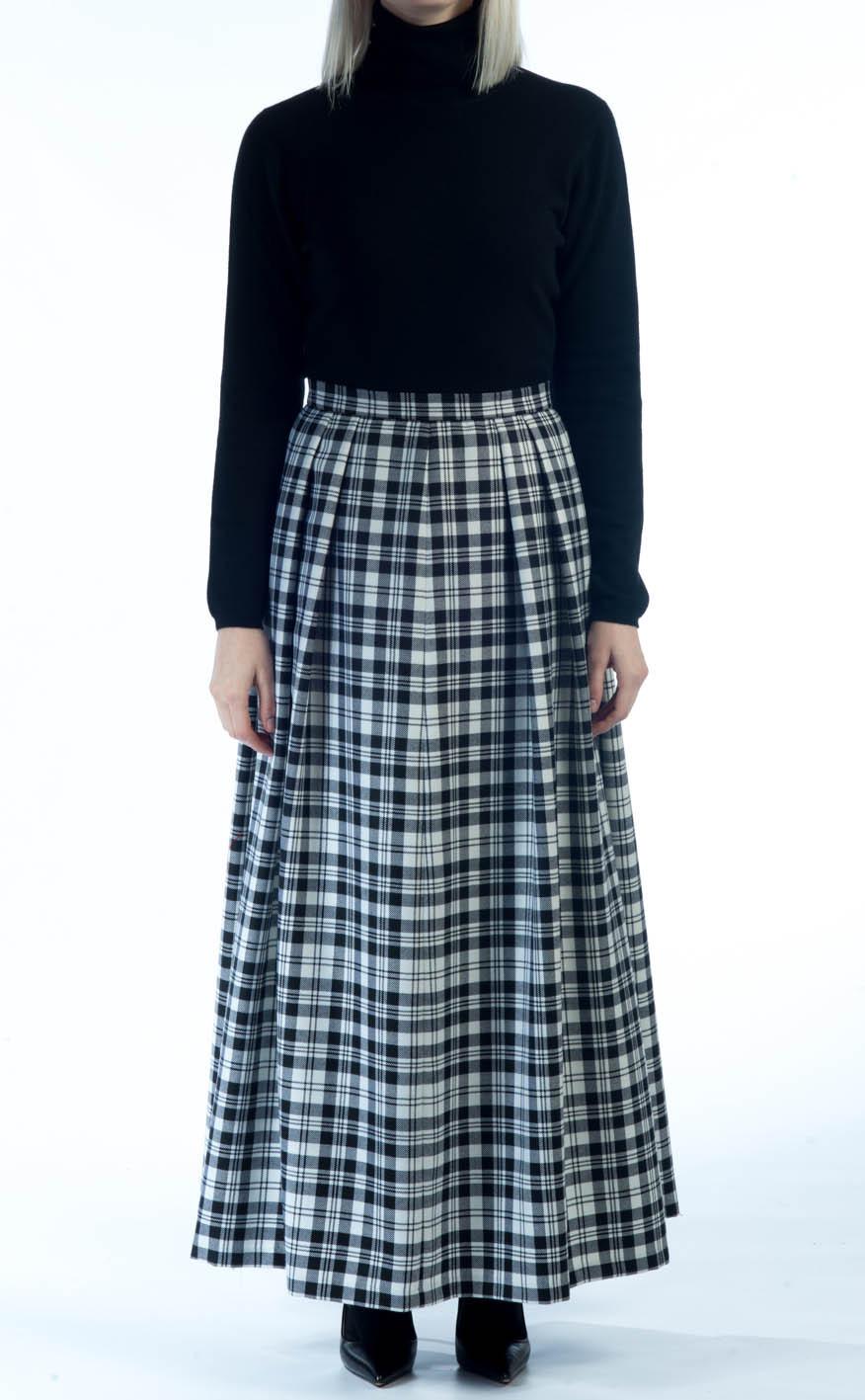 Clan Soft Pleat Skirt Tartan