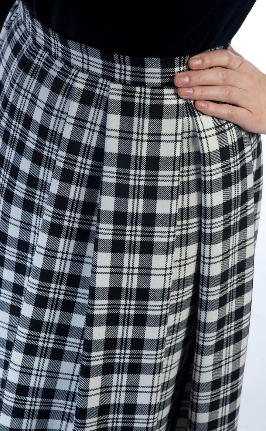 clan Soft Pleat Skirt tartan