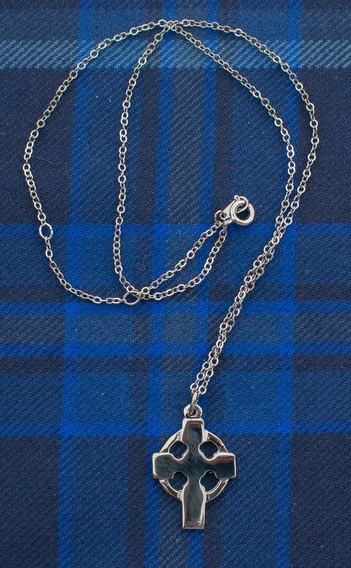 Clan St Columba Cross Pendant Celtic Pendant