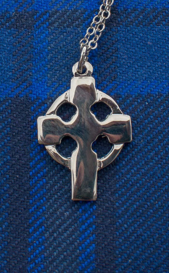 clan St Columba Cross Pendant Celtic Pendant