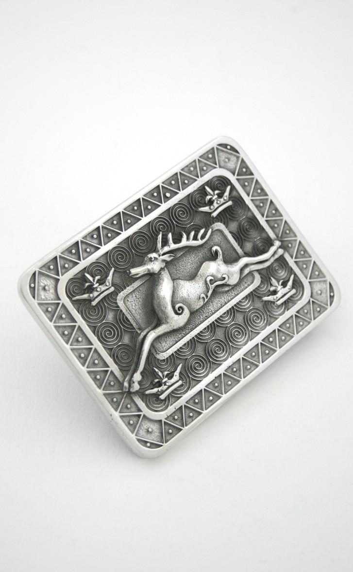 clan Stag and Hounds Buckle