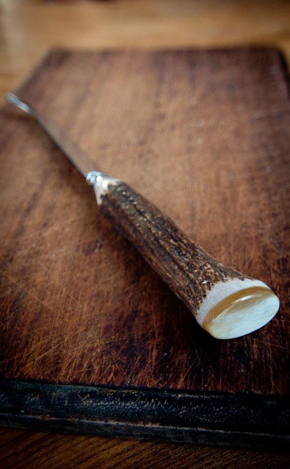 Clan Stag Antler Cheese Knife