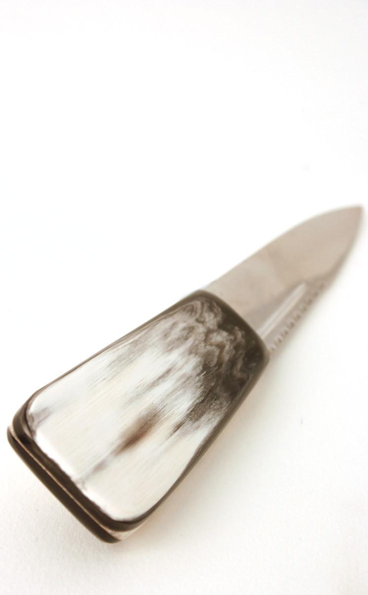 Clan Stag Antler Sgian Dubh Horn Cap