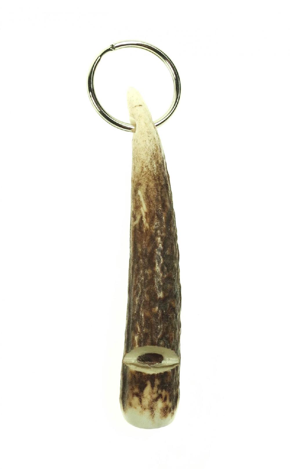 clan Stag Antler Whistle Keyring