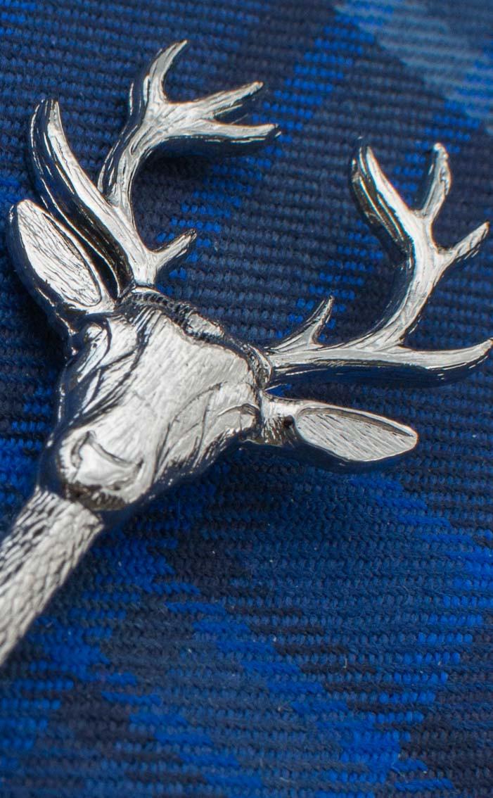 Clan Stag Kilt Pin