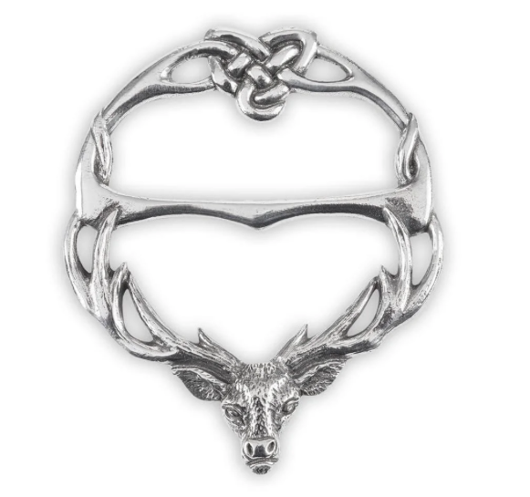 clan Stag Scarf Ring